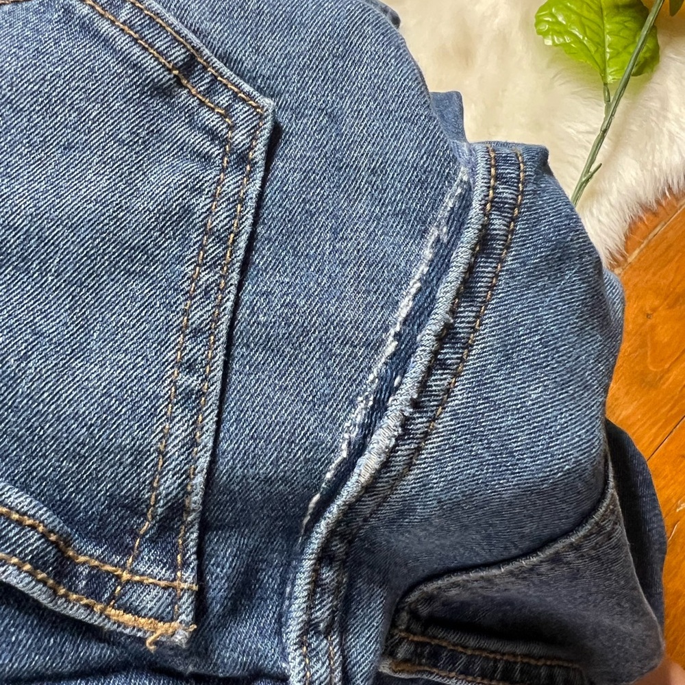 Old Navy straight denim jeans adjustable waist - Picture 3 of 5